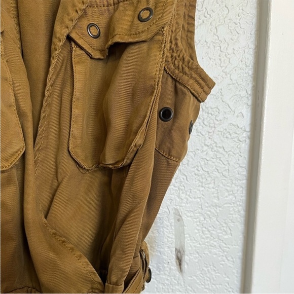 Free People Desert Daylight Sleeveless Utility Mini Dress NWOT - Picture 6 of 10